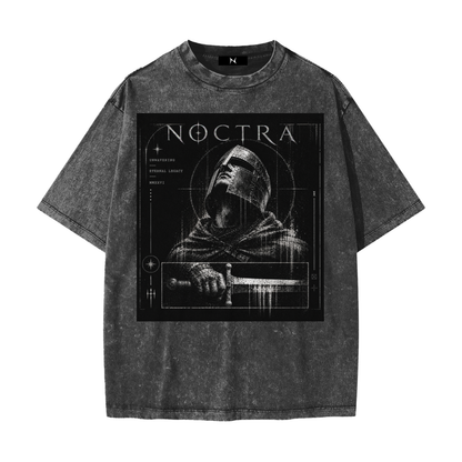 "Unbroken Vigil" Oversized Washed Tee