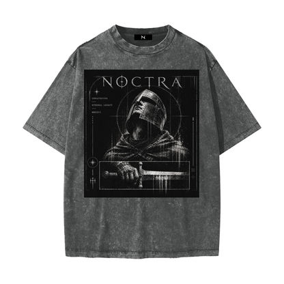 "Unbroken Vigil" Oversized Washed Tee